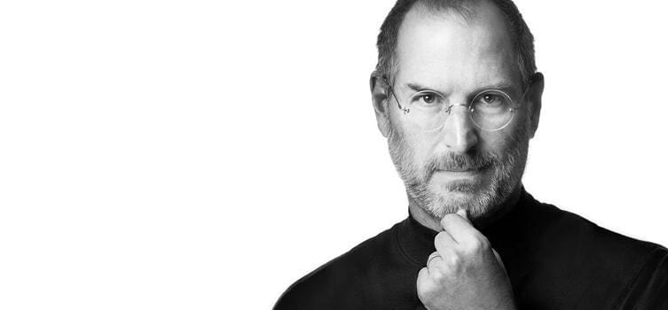Portrait accompanying the line about Steve Jobs and the AI revolution.