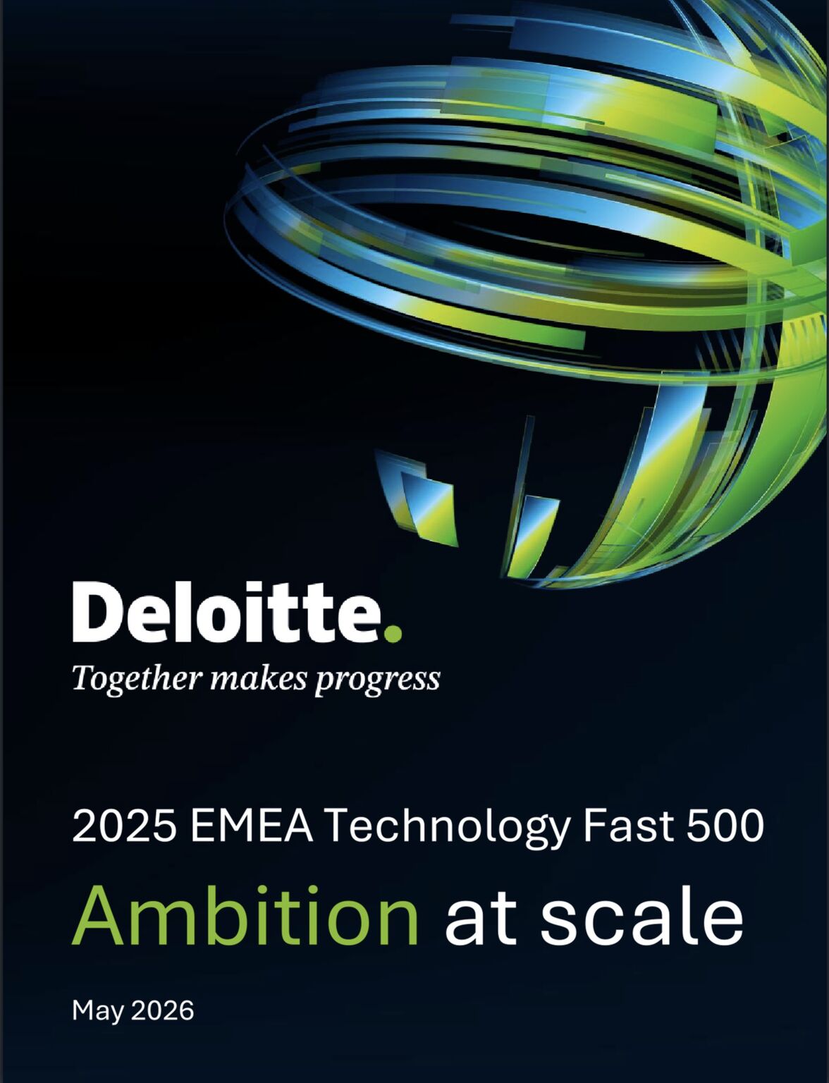 Deloitte 2025 EMEA Technology Fast 500 report cover